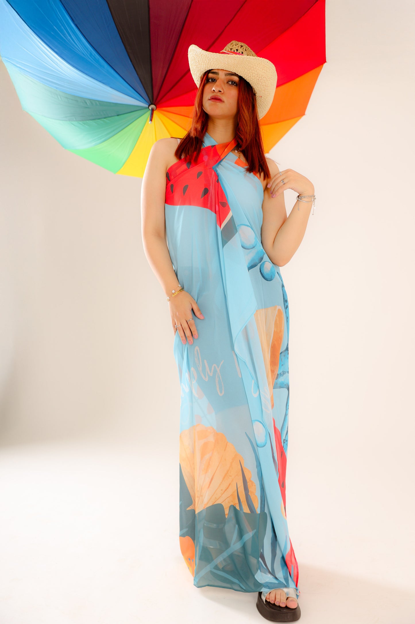 BEACH COVER UP DRESS