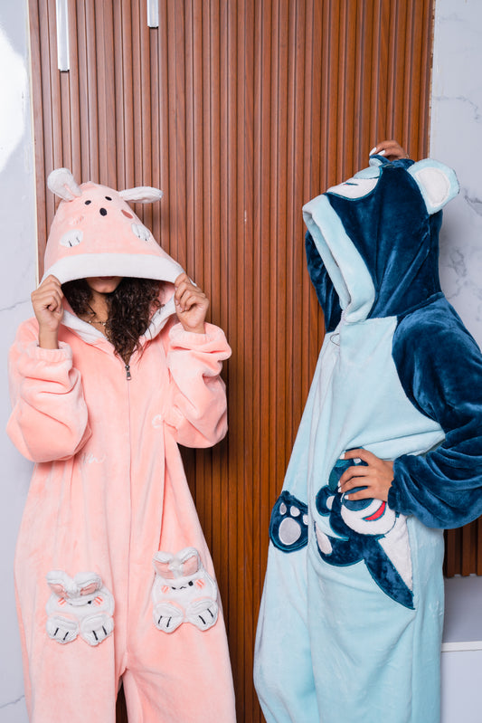 bear&bunny snuggle onsie