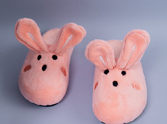 Bunny winter slippers