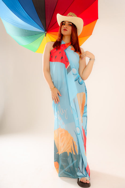 BEACH COVER UP DRESS