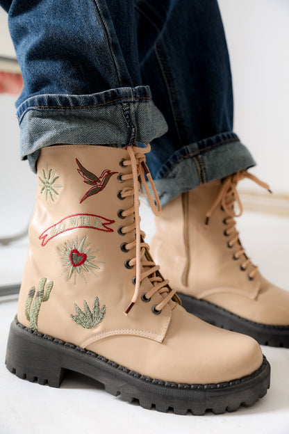ZANOBIA HALF BOOTS